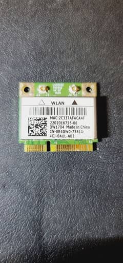 WLan card wifi and Bluetooth mini card