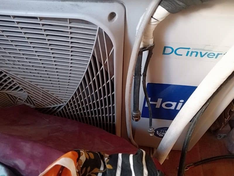 Haier 1.5 ton DC inverter heat and cool 0
