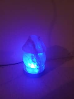 pink salt lamp