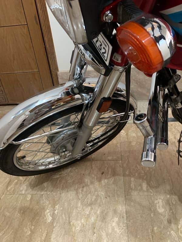 Honda 125 Punjab registered 2