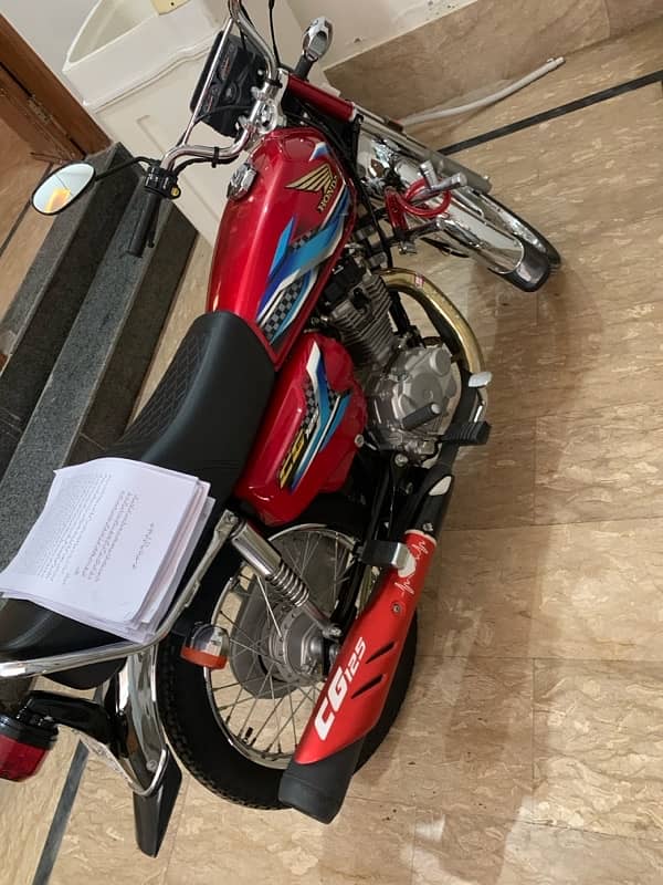 Honda 125 Punjab registered 11