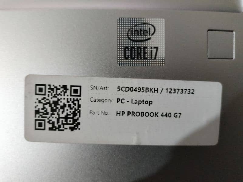 HP ProBook 440 G7, Core i7 10th generation_Brand New Condition (10/10) 2