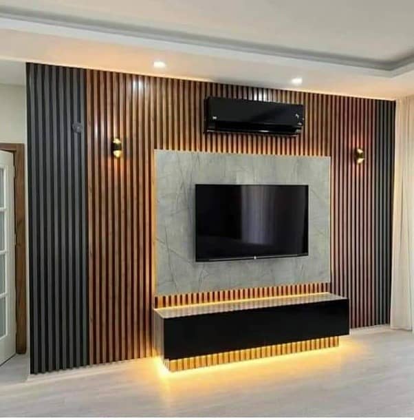 PVC wall panels/Wpc wall panels/ Solid wall panels/ Interior Design 8