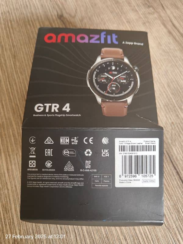 Amazfit GTR4 0