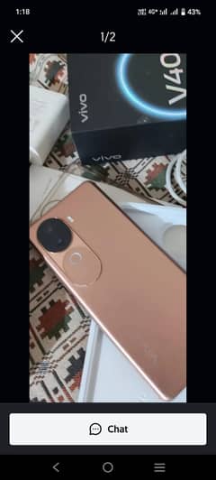 Vivo V40e 5g Mobile PTA approved contact Whatsapp O329 35,54428