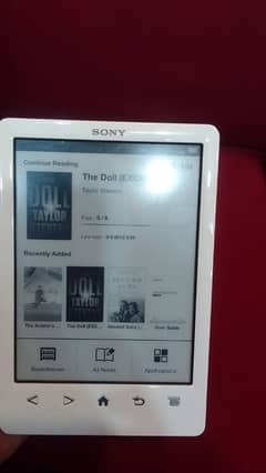 SONY PAPERWHITE EBOOK READER FAST IN FUNCTION WITH SD CARD OPTION