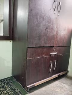 Wooden Cabinet, 2 Door Almari