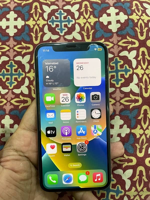 iphone x 256GB officially PTA approved 2