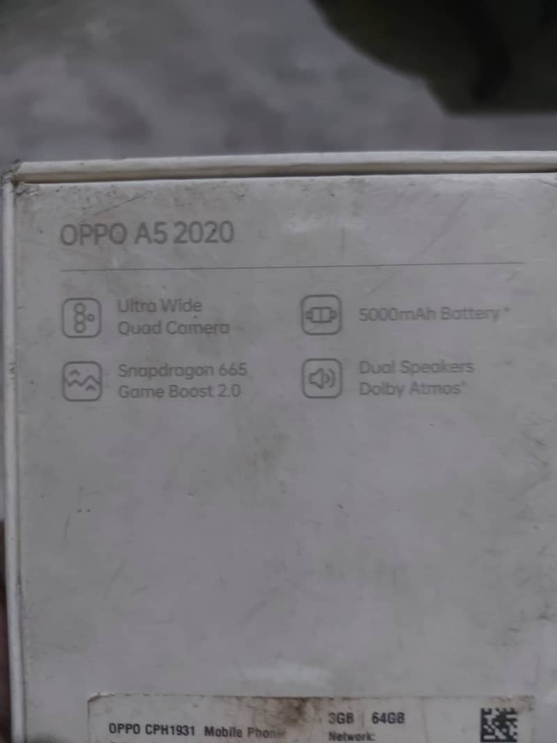 OPPO A5 2020 (3gb-646gb) Read add *( Exchange possible ) 7