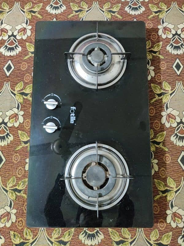 Fotile 2 burner stove automatic 0