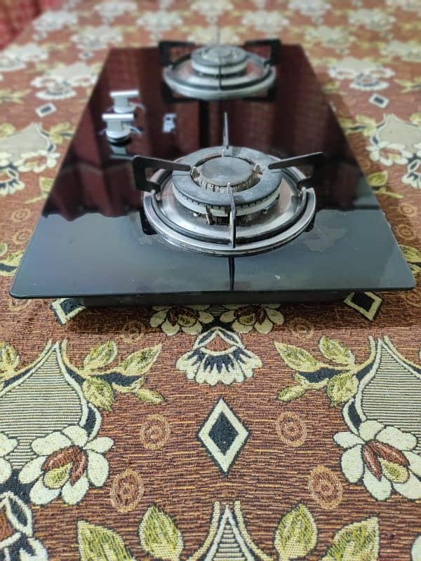 Fotile 2 burner stove automatic 1