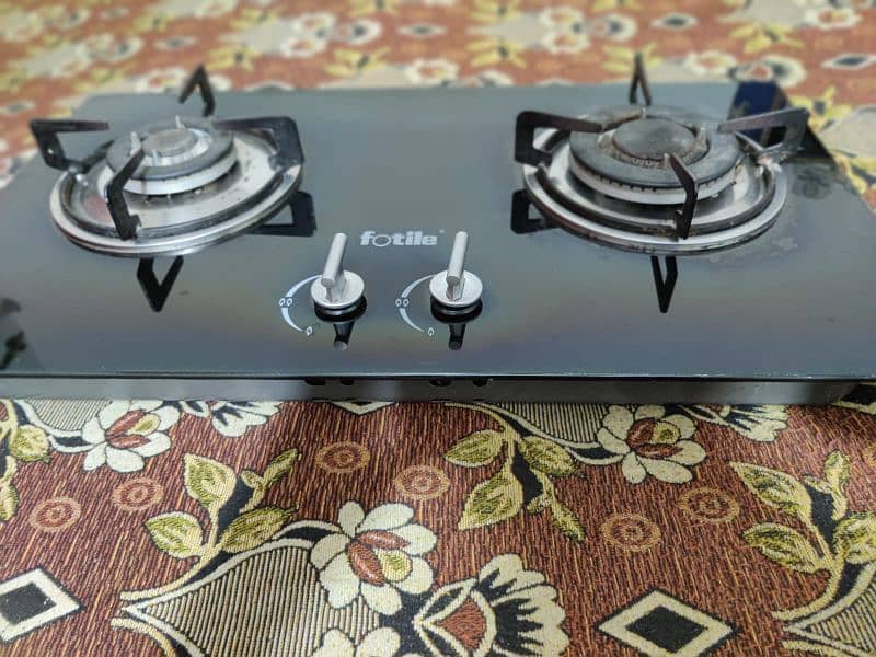 Fotile 2 burner stove automatic 3