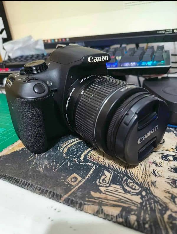 CANON 1200D WITH 18-55MM LENS 1