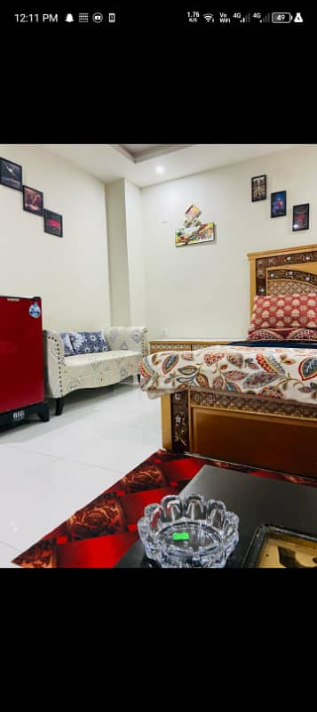 1bad studeo furnished for rent 3