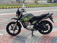 yamaha ybr g 2023 model original 4300 km driven on my name