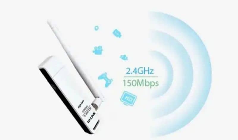 Tp-link Wifi Adapter 150Mbps High Gain Wireless USB Adapter 7