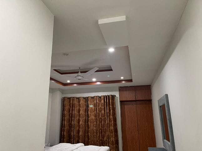 First Floor Fully Furnished Beautiful Apartment for Rent, 2 Bedroom Flat For Rent in Krong Town Prime Location this Building 4