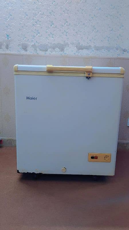 haier single door deep freezer 0