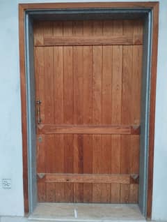 wooden door