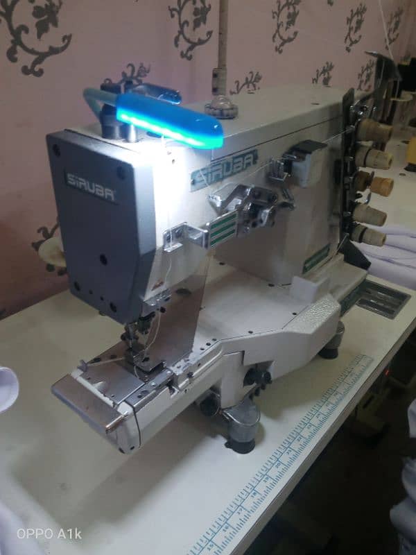 flat lock machine original suruba brand running condition for sale 1