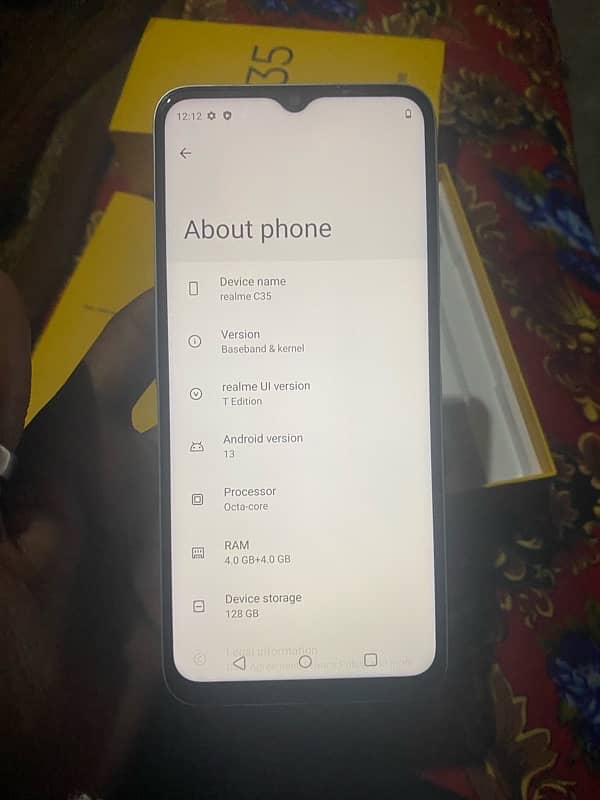 Realme C35 Just Box Open 4