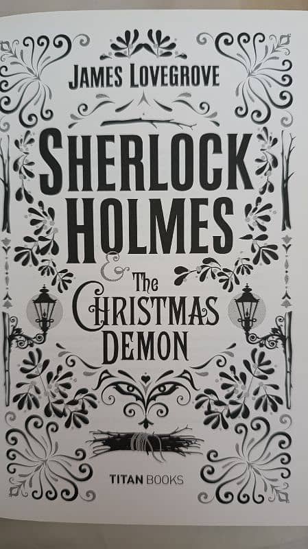 Sherlock Holmes. The Christmas demon by James lovegrove 2