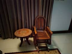 wood chair one