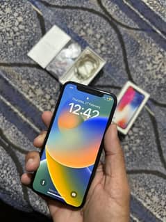 iphone x/256 gb  PTA APPROVED BLack Lush condition For Sale