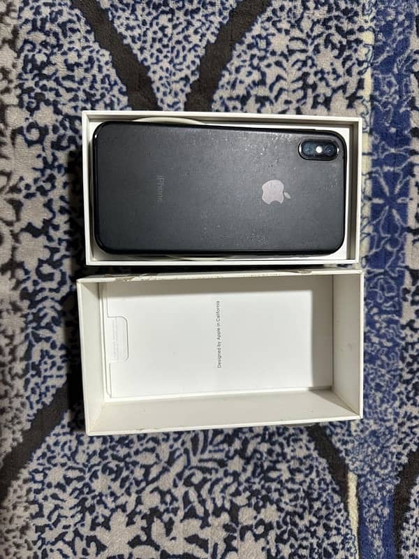 iphone x/256 gb  PTA APPROVED BLack Lush condition For Sale 4