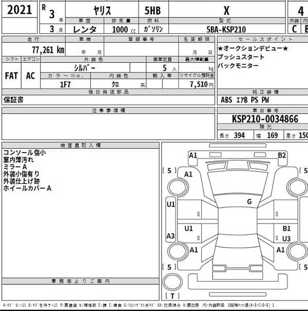 Toyota Yaris hatch back  2021 19