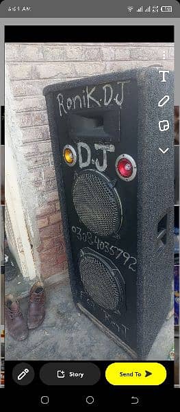 12 inch speaker dj 1