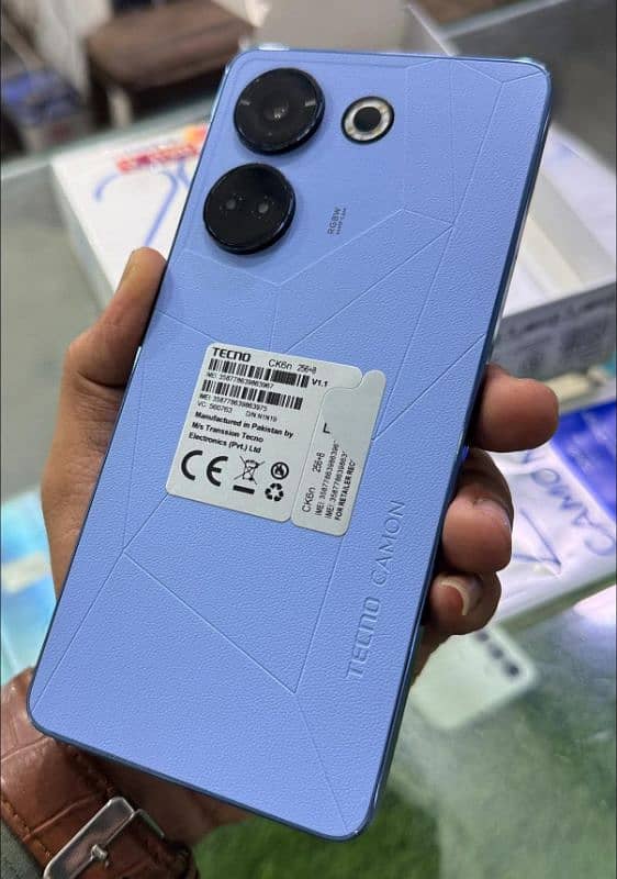 TECNO CAMON 20 what's app 03230915322 9