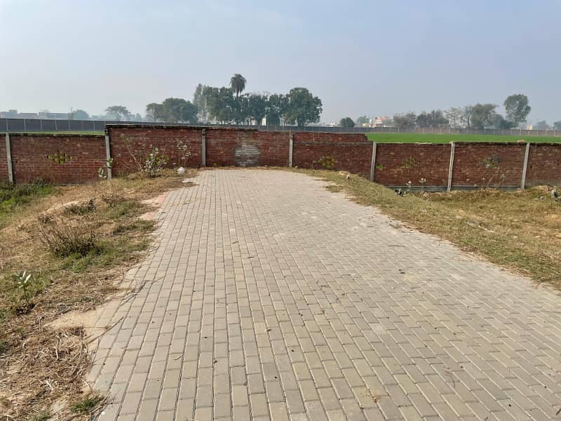 4 Kanal Farm House land Availabel For Sale At the top of location Bedian Road Near To heir Moza Tatla. 5