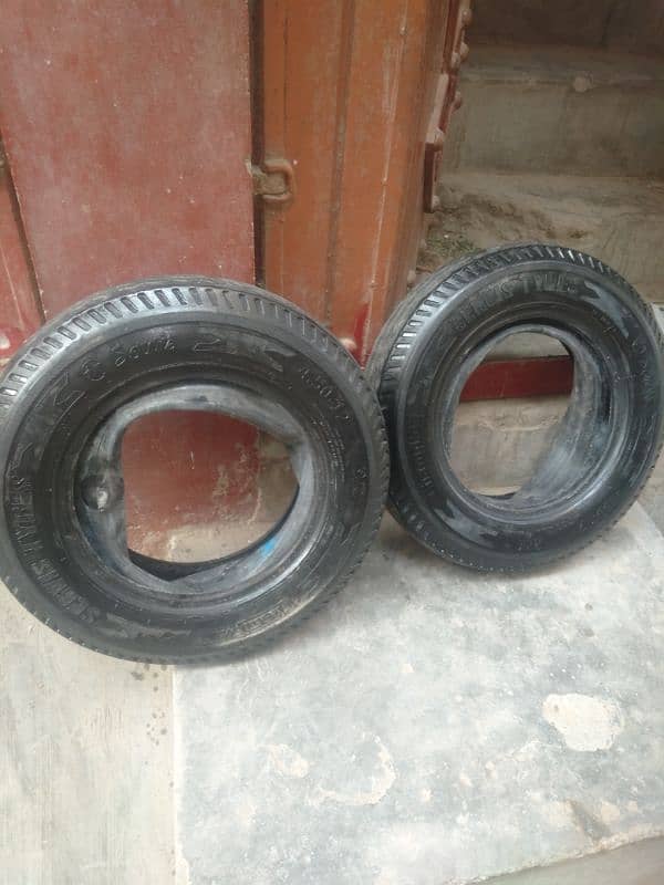 4.50 . 12 service tyre good condition 0