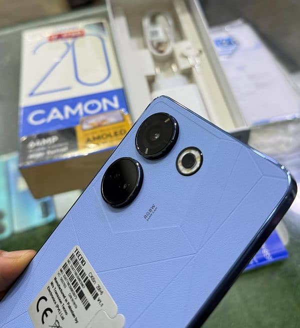 TECNO CAMON 20 what's app 03230915322 7