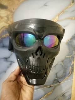 Ghost mask for rider's