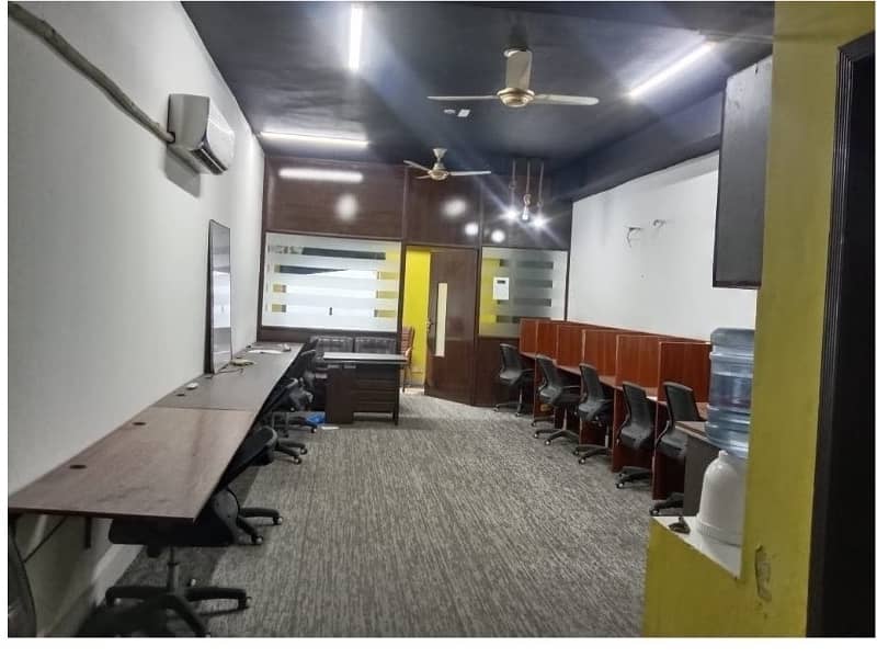 Fully Furnished Area 600 Square Feet Brand New Corporation Office Available For Rent In Gulberg 3 Lahore 4