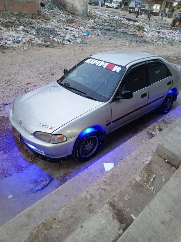 Honda civic Dolphin with A. C alloyrims power window power steering 1