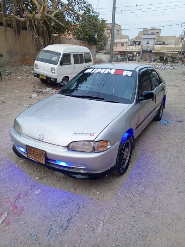 Honda civic Dolphin with A. C alloyrims power window power steering 4