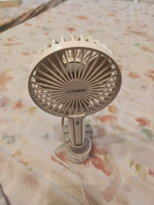 Audionic mini fan altered USB fan works fine medium to slow speed 1