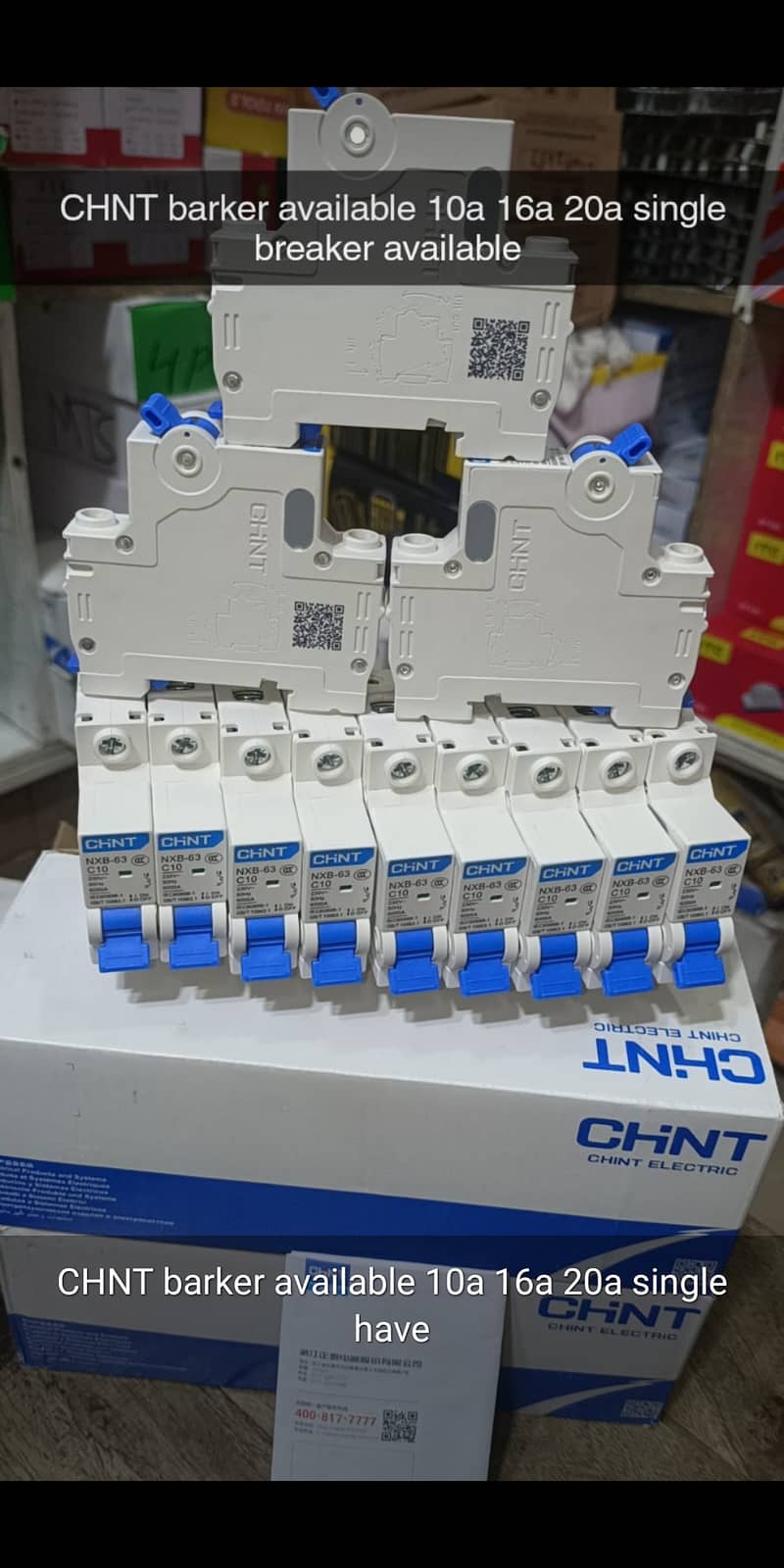 Electric Circut breakers chint 1