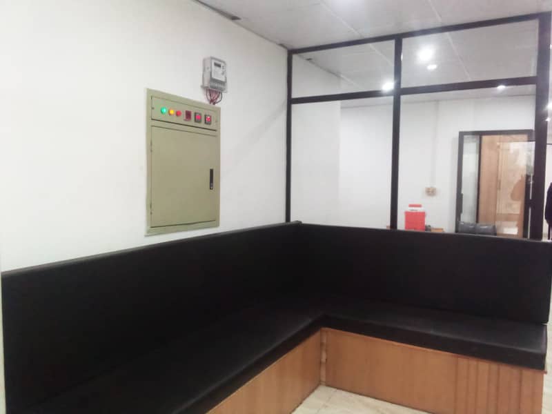 Area 1500 Sqft Sami Furnished Corporate Office Near kalma Chowk Gulberg Lahore For Rent 16