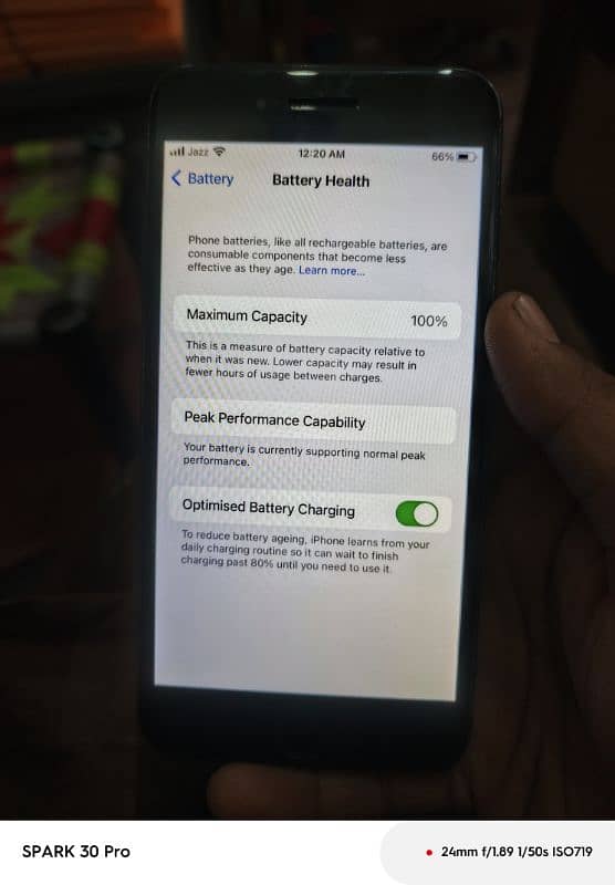 iphone 7 plus PTA  100 battery health 1