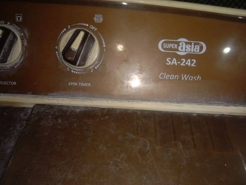 super Asia dual tub totally genuine 4