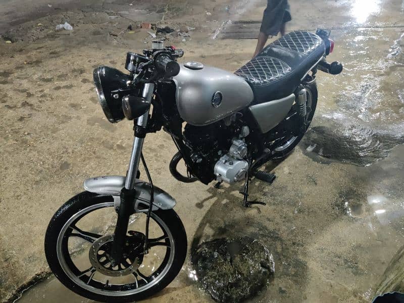 hero rf 125 modified cafe racer 7