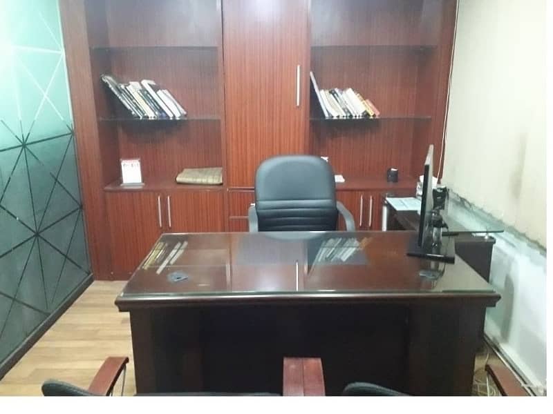 Area 850 Sqft Fully Furnished Office Best Rental of 90 Thousand Monthly in Main Boulevard Gulberg Lahore 8