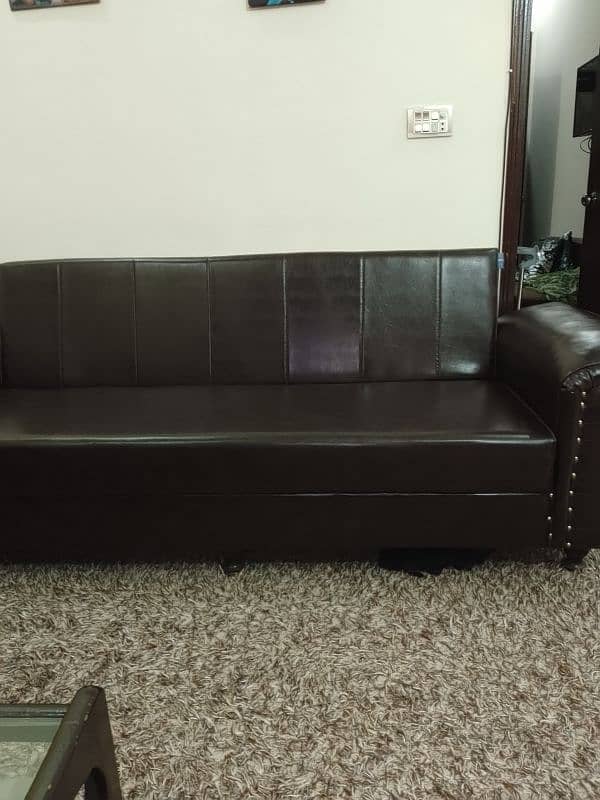 2 sofa set 1 sofa combed & 1 two seater sofa 4