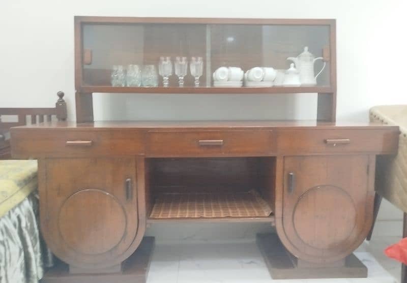 Antique style showcase for sale 1