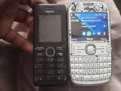 Nokia 108 and Nokia 302