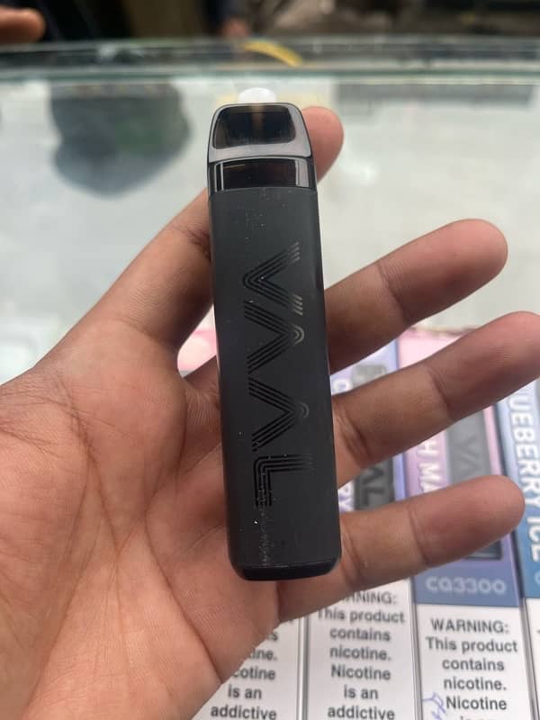 Vaal CQ3300 pod and vape free 10ml flavour 1